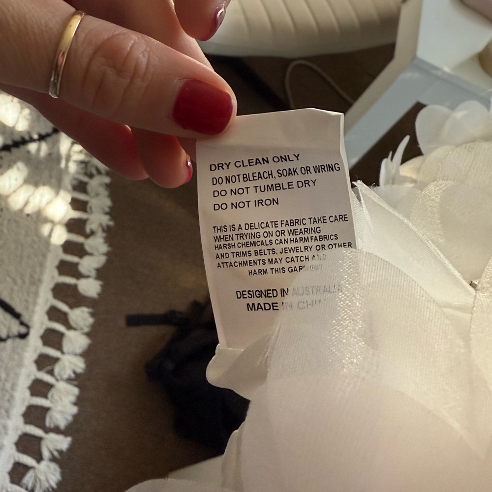 Elliatt Cherry Blossom Mini Dress in Ivory - Picture 6 of 9